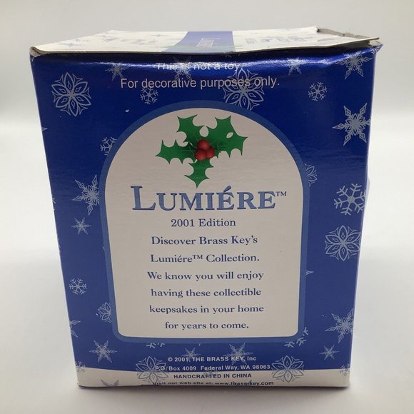 Lumiere Hand Crafted Glass Ornament from The Brass Key - Picture 10 of 12